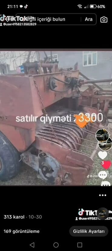 Сельхоз запчасти: Kənd təsərrüfatı üçün ot-çöp yığan press (saman balyalama aparatı) at lalafo.az — 2 Сельхоз запчасти: Kənd təsərrüfatı üçün ot-çöp yığan press (saman balyalama aparatı) — 2