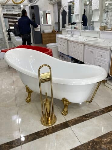 Yeni Vanna, Keramika, 170x80 sm, Pulsuz çatdırılma lalafo.az -da Yeni Vanna, Keramika, 170x80 sm, Pulsuz çatdırılma