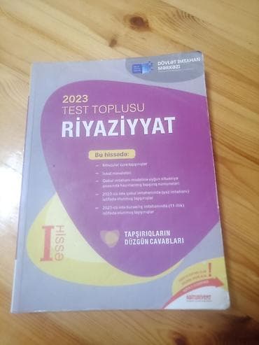 Riyaziyyat 1-ci hisse toplu yendir içi temizdir lalafo.az -da Riyaziyyat 1-ci hisse toplu yendir içi temizdir