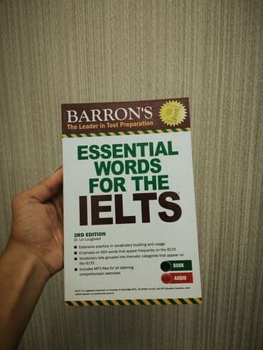 Məhsul: Barron’s “Essential Words for the IELTS” – 3rd Edition (Dr lalafo.az -da Məhsul: Barron’s “Essential Words for the IELTS” – 3rd Edition (Dr
