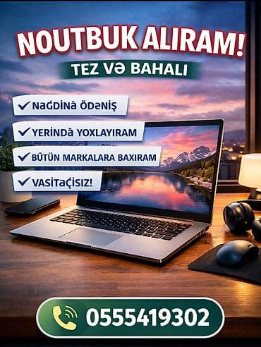 Kompüter və elektronika alışı - Yeni, işlənmiş və xarab cihazların lalafo.az -da Kompüter və elektronika alışı - Yeni, işlənmiş və xarab cihazların
