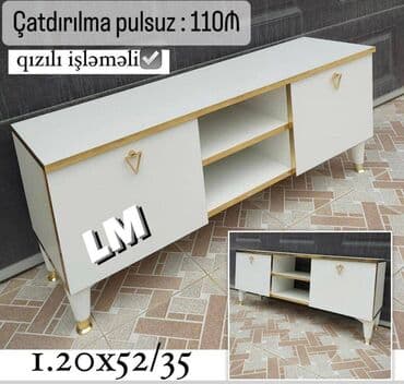 TV STEND / TV altı Yeni və sifarişlə. Qiymət : 110₼ Ölçü lalafo.az -da TV STEND / TV altı Yeni və sifarişlə. Qiymət : 110₼ Ölçü