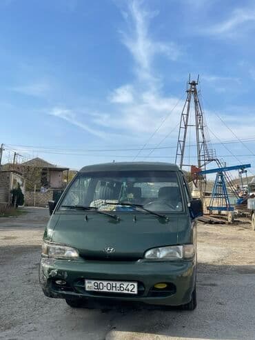 Hyundai H-1/Starex tipli yaşıl rəngli mikroavtobus. - Kuzov: 4 yan lalafo.az -da Hyundai H-1/Starex tipli yaşıl rəngli mikroavtobus. - Kuzov: 4 yan
