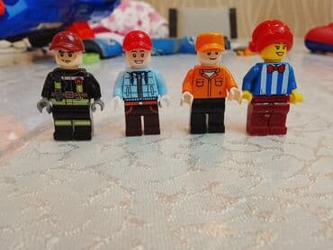 LEGO tərzində 4 ədəd minifiqur dəsti - Komplekt: 4 müxtəlif minifiqur lalafo.az -da LEGO tərzində 4 ədəd minifiqur dəsti - Komplekt: 4 müxtəlif minifiqur
