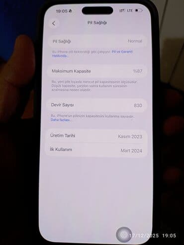 IPhone 15 Pro Max, 256 GB, Qara, Face ID lalafo.az -da IPhone 15 Pro Max, 256 GB, Qara, Face ID