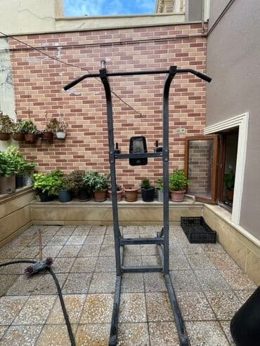 Çoxfunksiyalı fitness stansiyası – turnik, dips və press üçün lalafo.az -da Çoxfunksiyalı fitness stansiyası – turnik, dips və press üçün