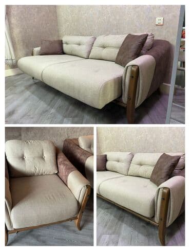 İşlənmiş, Divan, 2 kreslo lalafo.az -da İşlənmiş, Divan, 2 kreslo