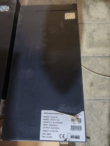 İşlənmiş UPS, 2501 - 3000 Vt, Rozetkaların sayı - 4 lalafo.az -da — 3 İşlənmiş UPS, 2501 - 3000 Vt, Rozetkaların sayı - 4 — 3