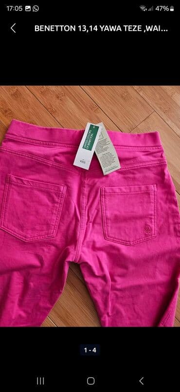 Gündəlik şalvar, Qız üçün, 12 - 14 yaş, Benetton lalafo.az -da Gündəlik şalvar, Qız üçün, 12 - 14 yaş, Benetton