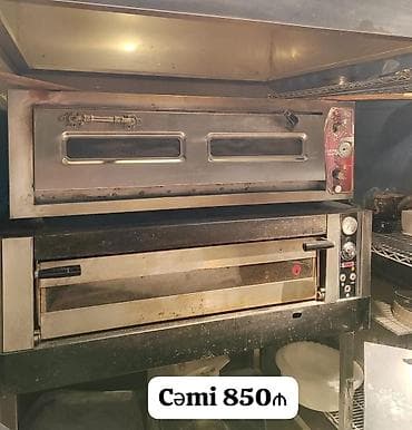 2eded pizza sobası cəmi 850₼ biri qaz biri tokla işləyir 3faza sgs lalafo.az -da 2eded pizza sobası cəmi 850₼ biri qaz biri tokla işləyir 3faza sgs
