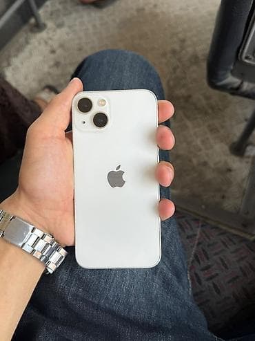 IPhone 13, 128 ГБ, Старлайт, Face ID at lalafo.az IPhone 13, 128 ГБ, Старлайт, Face ID