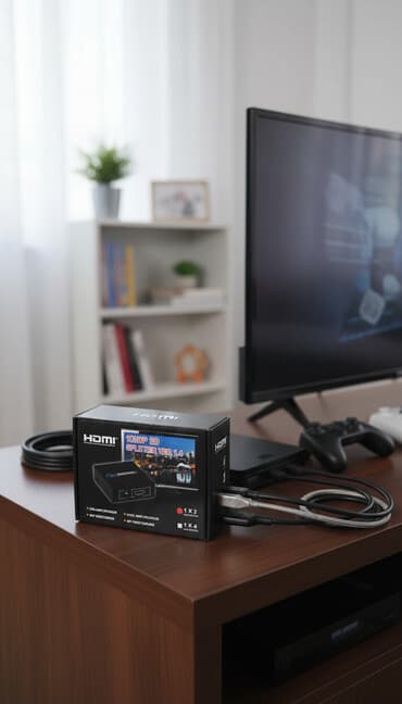 Hdmi to Hdmi 4 port hdmi convertor yenidir satış mağazadadır və ya lalafo.az -da Hdmi to Hdmi 4 port hdmi convertor yenidir satış mağazadadır və ya