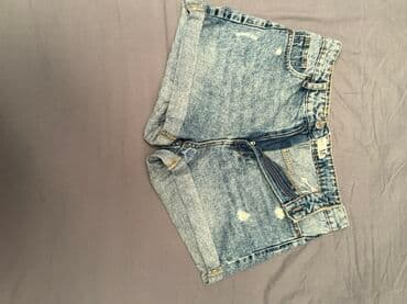 Şort, Bershka, M, rəng - Göy lalafo.az -da Şort, Bershka, M, rəng - Göy