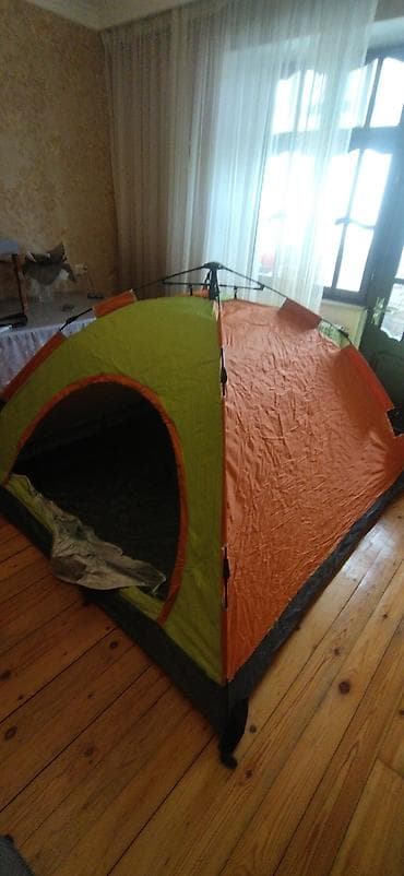 Sürətli quraşdırılan kamp çadırı TƏP TƏZƏDİ ALİNANNAN HEÇ İŞLƏNMƏYİB lalafo.az -da — 8 Sürətli quraşdırılan kamp çadırı TƏP TƏZƏDİ ALİNANNAN HEÇ İŞLƏNMƏYİB — 8