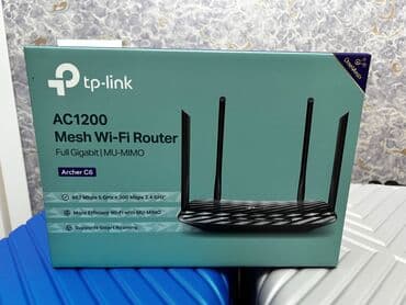 📡 TP-Link Archer C6 – AC1200 Mesh Wi-Fi Router 🔹 Tam yeni, açılmamış lalafo.az -da 📡 TP-Link Archer C6 – AC1200 Mesh Wi-Fi Router 🔹 Tam yeni, açılmamış