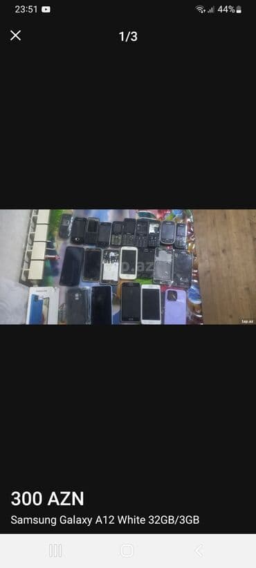 Samsung Galaxy A12, 32 GB, rəng - Ağ lalafo.az -da Samsung Galaxy A12, 32 GB, rəng - Ağ