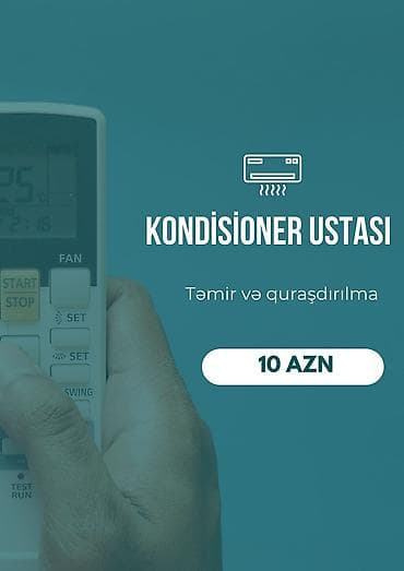 Evinizdə və ya ofisinizdə kondisionerlə bağlı yaranan hər hansı bir lalafo.az -da Evinizdə və ya ofisinizdə kondisionerlə bağlı yaranan hər hansı bir