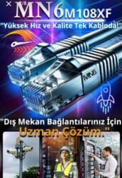 Lesa: MN6 M108XF CAT6 FTP şəbəkə kabeli – 80 metr (0.60 mm) - Kateqoriya lalafo.az -da — 4 Lesa: MN6 M108XF CAT6 FTP şəbəkə kabeli – 80 metr (0.60 mm) - Kateqoriya — 4