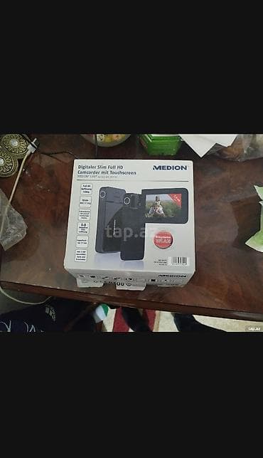 MEDION LIFE X47123 (MD 86130) rəqəmsal Slim Full HD videokamera lalafo.az -da MEDION LIFE X47123 (MD 86130) rəqəmsal Slim Full HD videokamera