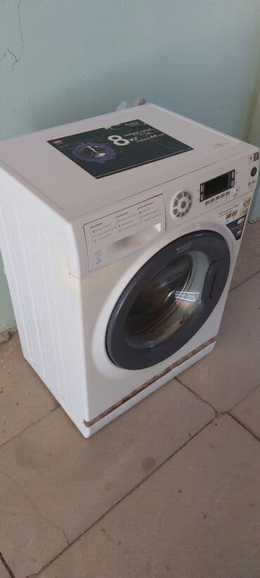 Paltaryuyan maşın Hotpoint Ariston, 8 kq, İşlənmiş, Avtomat, Qurutmasız, Kredit yoxdur, Ünvandan götürmə lalafo.az -da Paltaryuyan maşın Hotpoint Ariston, 8 kq, İşlənmiş, Avtomat, Qurutmasız, Kredit yoxdur, Ünvandan götürmə