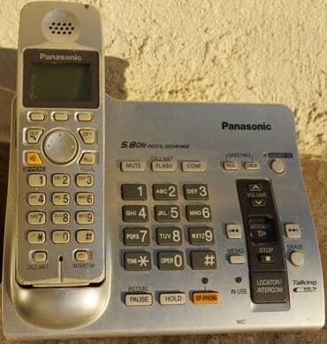 Stasionar telefon Panasonic, Simsiz, İşlənmiş, Pulsuz çatdırılma, Ödənişli çatdırılma lalafo.az -da Stasionar telefon Panasonic, Simsiz, İşlənmiş, Pulsuz çatdırılma, Ödənişli çatdırılma