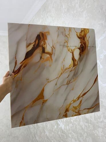 Декоративные панели для стен: Mərmər effekti verən PVC divar panelləri. 1.Arxası özü at lalafo.az — 9 Декоративные панели для стен: Mərmər effekti verən PVC divar panelləri. 1.Arxası özü — 9