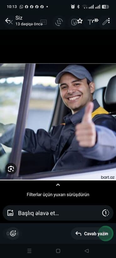 Yeni ramana su şirketinə surucu kuriyer isci lazimdir lalafo.az -da Yeni ramana su şirketinə surucu kuriyer isci lazimdir