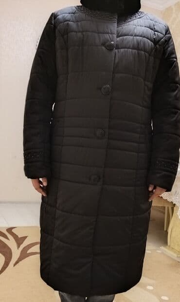 Qadınlar üçün qara rəngli qış paltosu - Uzun model, dizə qədər - lalafo.az -da Qadınlar üçün qara rəngli qış paltosu - Uzun model, dizə qədər -