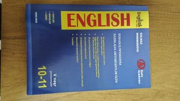 Abituriyentlər üçün hazırlıq kitabları dəsti 1) English – 10-11 lalafo.az -da Abituriyentlər üçün hazırlıq kitabları dəsti 1) English – 10-11