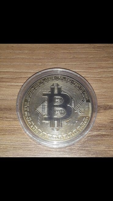 Bitcoin temalı kolleksiya sikkəsi - Material: metal (qızılı rəng). - lalafo.az -da Bitcoin temalı kolleksiya sikkəsi - Material: metal (qızılı rəng). -