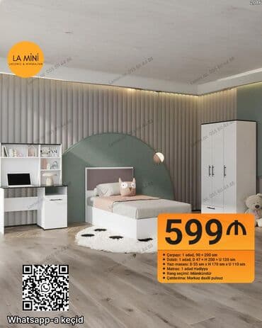 Oğlan və qız üçün, Təknəfərlik çarpayı lalafo.az -da Oğlan və qız üçün, Təknəfərlik çarpayı