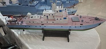 Masaüstü gəmi maketi – əl işi - Tip: Dəniz patrul/kuter üslubunda lalafo.az -da Masaüstü gəmi maketi – əl işi - Tip: Dəniz patrul/kuter üslubunda