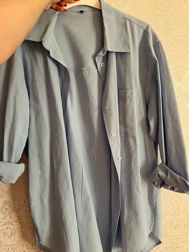 Mavi köynək,oversizedı,S ölçüdü M ölçüyədə olar,Trenyoldan alınıb lalafo.az -da Mavi köynək,oversizedı,S ölçüdü M ölçüyədə olar,Trenyoldan alınıb