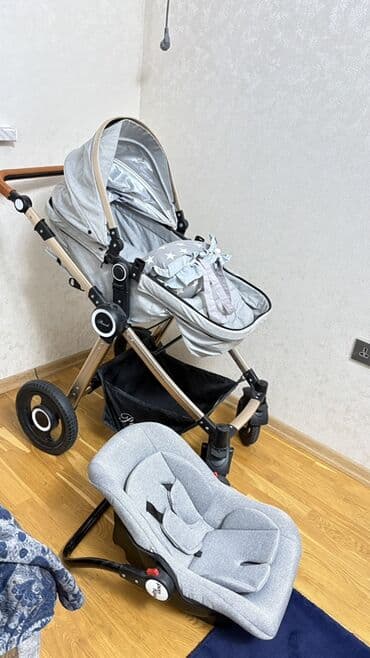 Манежи: Коляска-люлька съемная, Б/у, Пол: Девочка, Возраст: 24-30 месяцев, Платная доставка at lalafo.az — 5 Манежи: Коляска-люлька съемная, Б/у, Пол: Девочка, Возраст: 24-30 месяцев, Платная доставка — 5