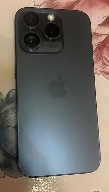 IPhone 15 Pro, 128 GB, Qara, Face ID lalafo.az -da IPhone 15 Pro, 128 GB, Qara, Face ID