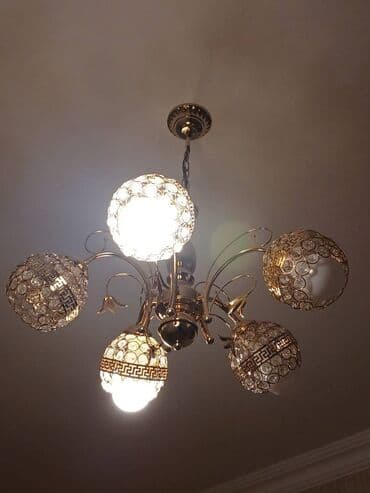 Çılçıraq, 5 lampa, Metal lalafo.az -da Çılçıraq, 5 lampa, Metal