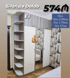 Yeni, Açılan, Düz dolab, Qarderob, paltar dolabı lalafo.az -da Yeni, Açılan, Düz dolab, Qarderob, paltar dolabı