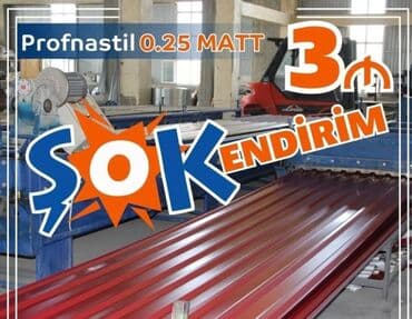 Profnastil: Dam örtüyü və fasad üçün metal profillər və aksesuarlar - Material lalafo.az -da — 8 Profnastil: Dam örtüyü və fasad üçün metal profillər və aksesuarlar - Material — 8