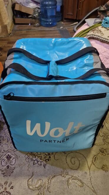 Аппараты для сахарной ваты: Wolt Partner termo çatdırılma çantası, ideal vəziyətdə geniş termo at lalafo.az — 1 Аппараты для сахарной ваты: Wolt Partner termo çatdırılma çantası, ideal vəziyətdə geniş termo — 1