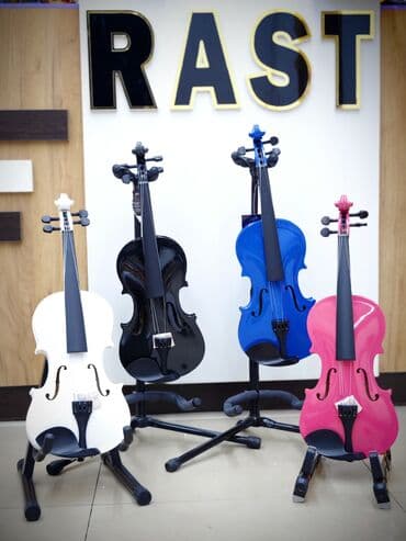 Skripkalar: Skripka Skiripka Colors Rəngli skripka Rast Musiqi Alətləri lalafo.az -da — 1 Skripkalar: Skripka Skiripka Colors Rəngli skripka Rast Musiqi Alətləri — 1