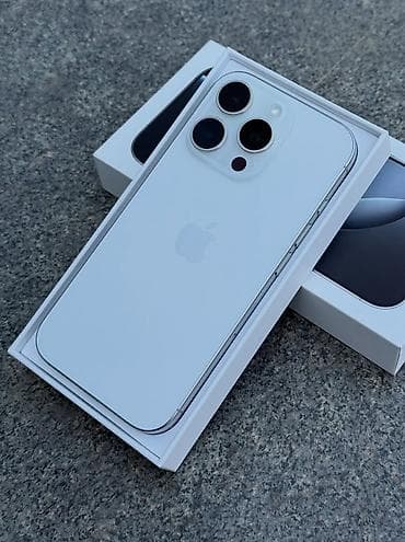 IPhone 16 Pro, 256 GB, Ağ, Simsiz şarj, Sənədlərlə, Face ID lalafo.az -da IPhone 16 Pro, 256 GB, Ağ, Simsiz şarj, Sənədlərlə, Face ID