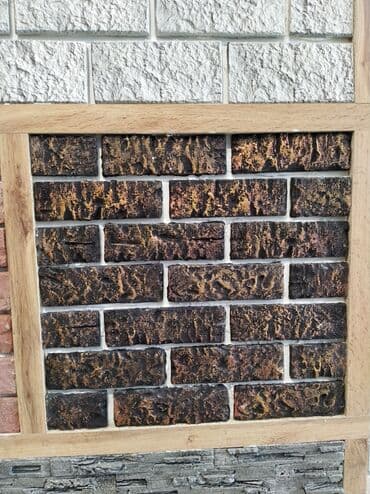 Daşlar və Kabançiklər: Dekorativ fasad və interyer üçün klinker tipli üzlük daş/panel lalafo.az -da Daşlar və Kabançiklər: Dekorativ fasad və interyer üçün klinker tipli üzlük daş/panel