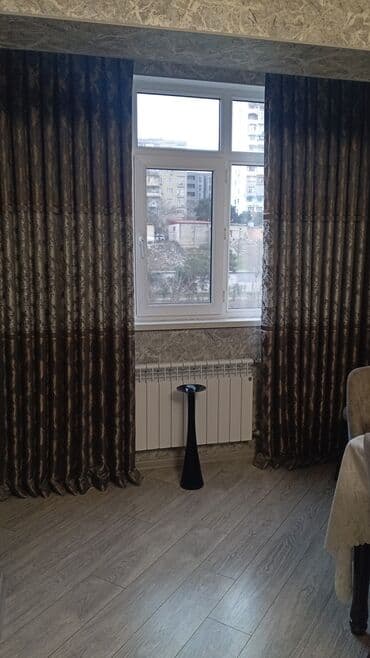 Qəhvəyi-qızılı tonlarda qalın pərdə dəsti - Material: sıx toxunuşlu lalafo.az -da Qəhvəyi-qızılı tonlarda qalın pərdə dəsti - Material: sıx toxunuşlu