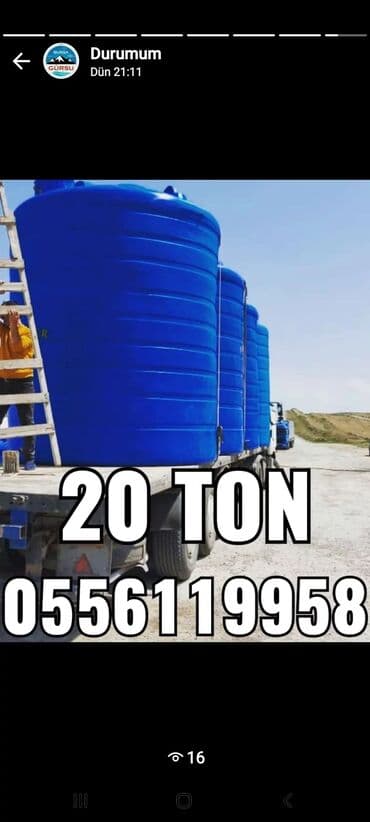 Bak, Plastik, 5000 l l, Yeni, Pulsuz çatdırılma lalafo.az -da — 20 Bak, Plastik, 5000 l l, Yeni, Pulsuz çatdırılma — 20