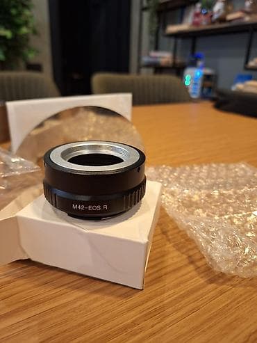 M42-RF Lens mount adapter(perexodnik) Vintaj lensləri yeni canon lalafo.az -da M42-RF Lens mount adapter(perexodnik) Vintaj lensləri yeni canon