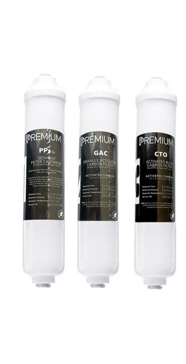 PREMIUM su filtrləri üçün 3-lü patron dəsti Komplekt: - PP5 – 5 lalafo.az -da PREMIUM su filtrləri üçün 3-lü patron dəsti Komplekt: - PP5 – 5