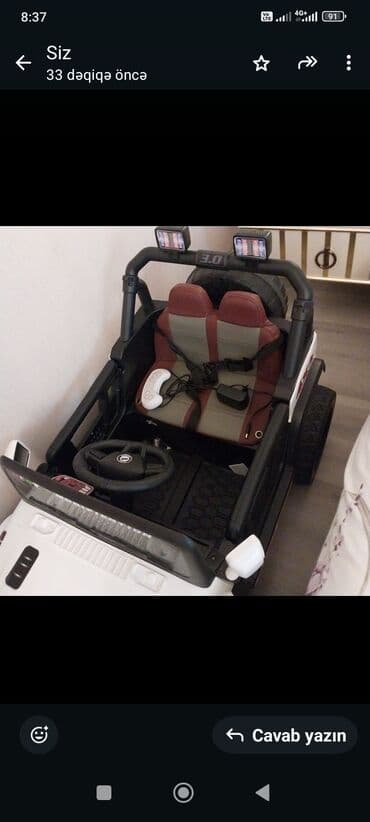 Uşaqlar üçün elektrikli avtomobil – “SUPER CAR” off-road tipli model lalafo.az -da Uşaqlar üçün elektrikli avtomobil – “SUPER CAR” off-road tipli model