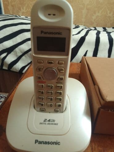 Stasionar telefon Panasonic, Simsiz, İşlənmiş, Pulsuz çatdırılma lalafo.az -da Stasionar telefon Panasonic, Simsiz, İşlənmiş, Pulsuz çatdırılma
