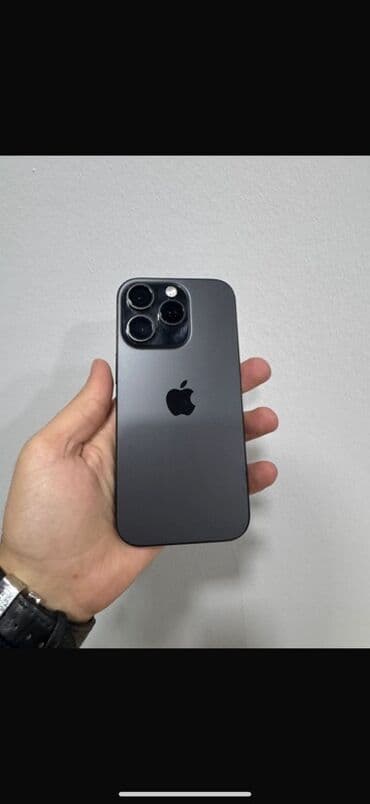 IPhone 16 Pro, 128 GB, Qara, Face ID lalafo.az -da IPhone 16 Pro, 128 GB, Qara, Face ID