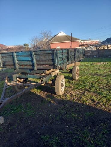 Ağır yüklərin daşınması üçün ikioxlu kənd təsərrüfatı qoşqusu 050 756 lalafo.az -da Ağır yüklərin daşınması üçün ikioxlu kənd təsərrüfatı qoşqusu 050 756
